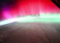 Japon astronot ISS’den kuzey ışıklarını kaydetti