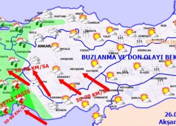 MGM’den kritik uyarı Ege ve Batı Karadeniz iç kesimlerinde kuvvetli rüzgar alarmı