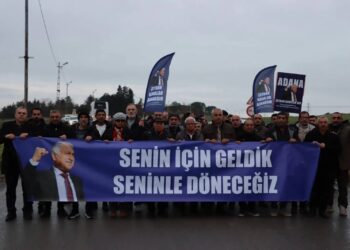 Zeydan Karalar için Adana’dan otobüslerle Silivri’ye geldiler