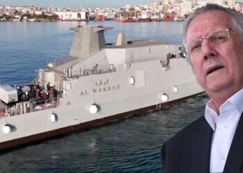 Aziz Yıldırım’ın Tersanesinde Katar İçin Yapılan AL GHARIYAH (Q52) Denize İndirildi