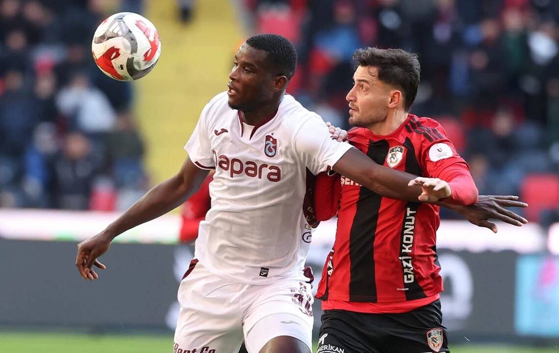 Trabzonspor Gaziantep Deplasmanında 3 Dakikada Geri Döndü