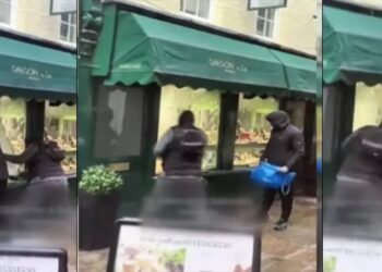 Londra’da Dünyayı Şoke Eden Olay! Gündüz Gözüyle Balyozlu Hırsızlık