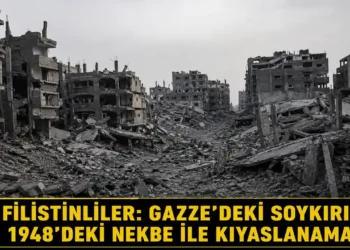 Filistinliler: Gazze’de yaşananlar 1948’deki Nekbe’den daha ağır