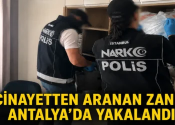 İnterpol listesinde yer alan zanlı Alanya’da yakalandı