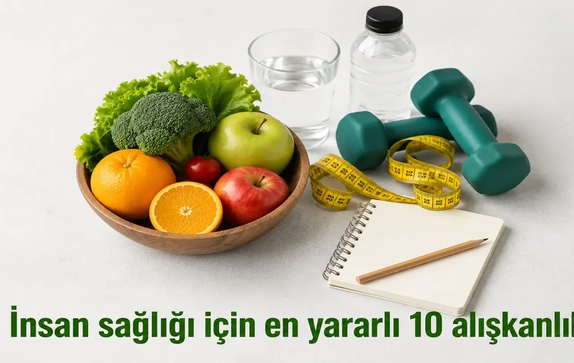 İnsan sağlığı için en yararlı 10 alışkanlık