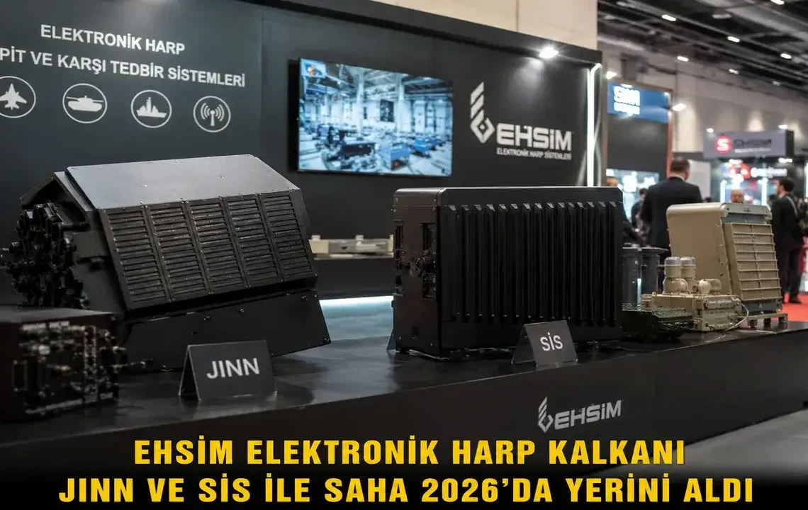 EHSİM’den SAHA 2026’da elektronik harp hamlesi: JINN ve SİS sahneye çıktı