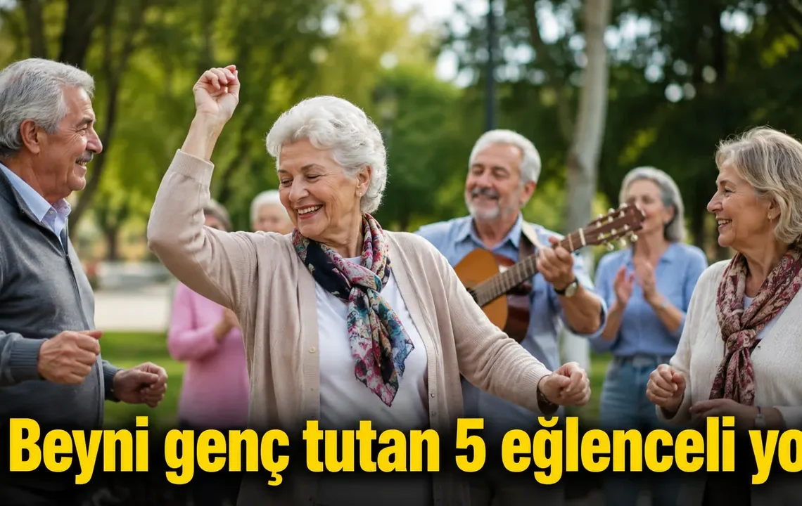Beynin yaşlanmasını geciktirmek için 5 eğlenceli yol