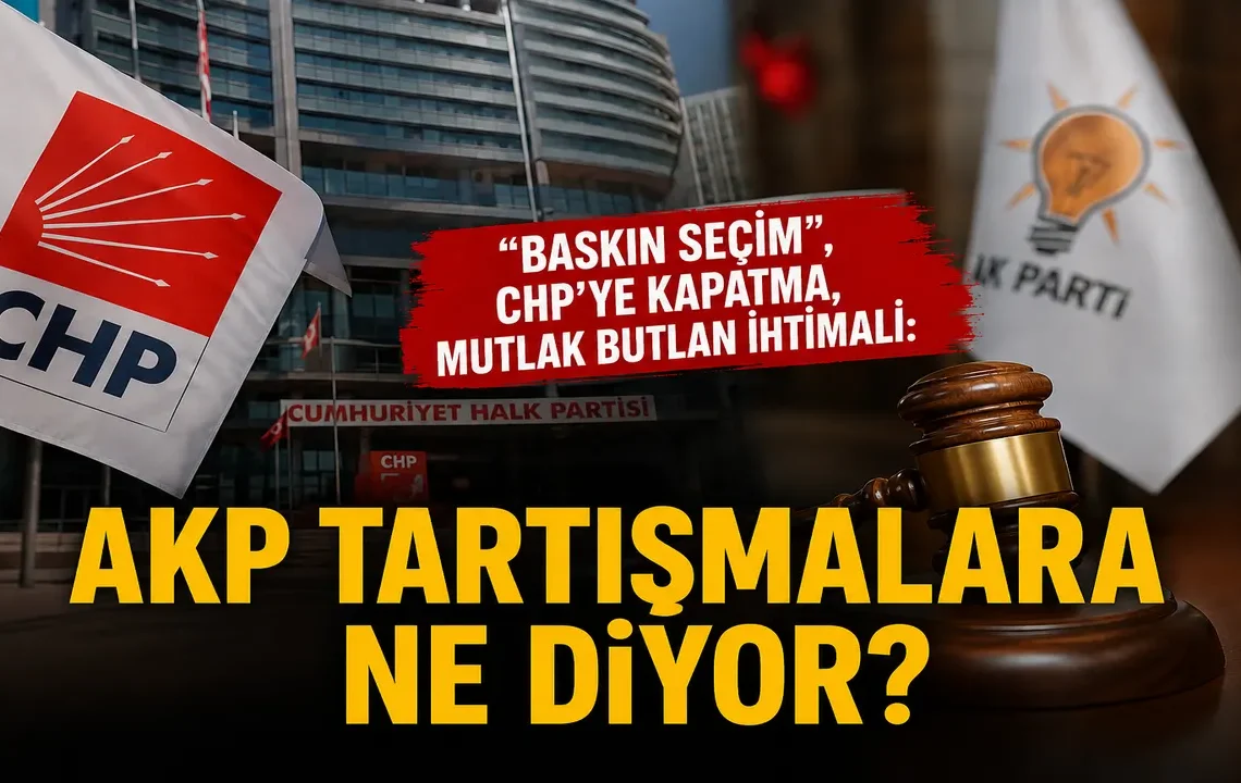 ‘Baskın seçim’, CHP’ye kapatma ve mutlak butlan tartışmaları: AKP kulislerinde neler konuşuluyor?