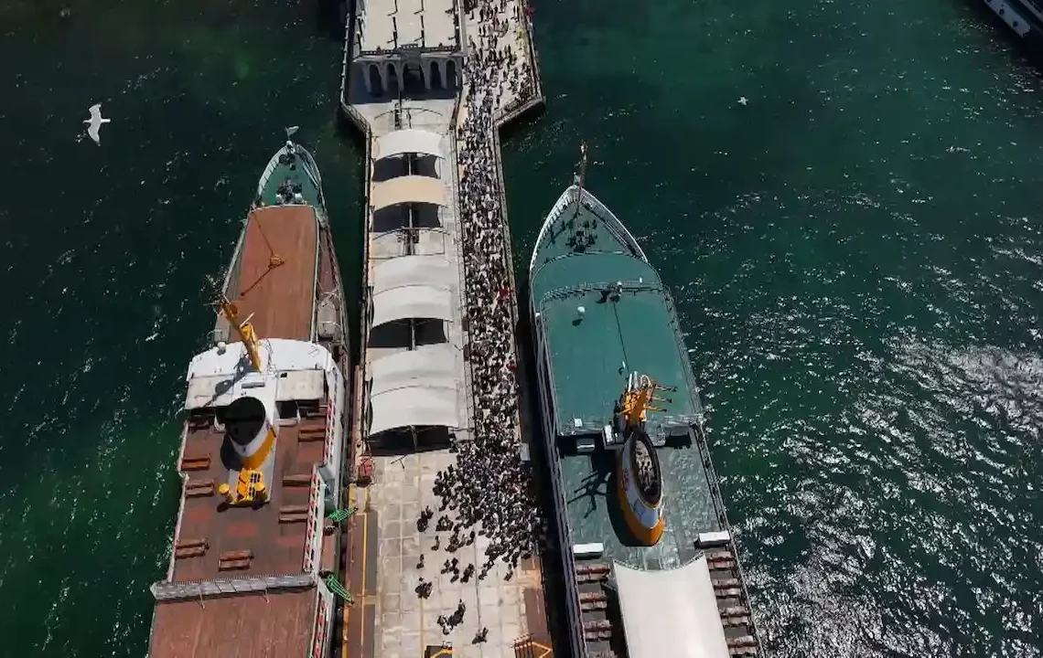 Büyükada’da Hafta Sonu Yoğunluğu Yaşanıyor